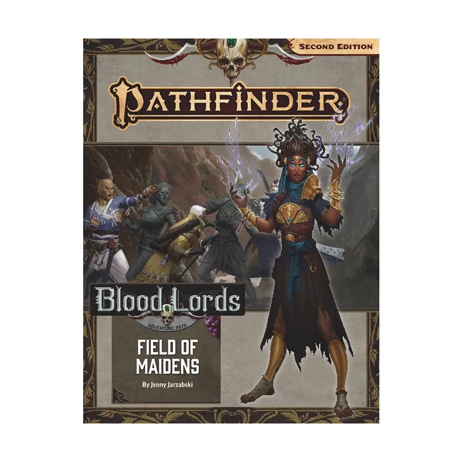 #183 "Blood Lords #3 - Field of Maidens", Pathfinder Roleplaying Game (2nd Edition) - Adventure Path #175 - #200, мягкая обложка
#183 "Blood Lords #3 - Field of Maidens", Pathfinder Roleplaying Game (2nd Edition) - Adventure Path #175 - #200, мягкая обложка
