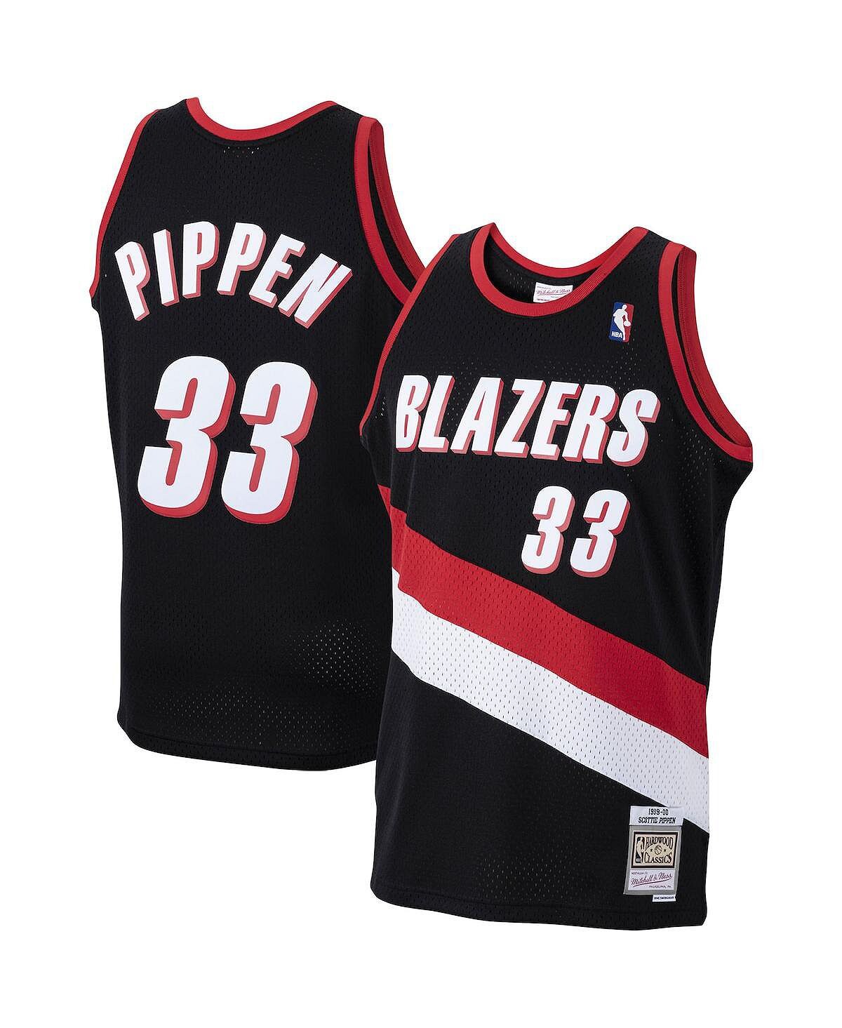 Мужские черные джерси Scottie Pippen Portland Trail Blazers 1999-00 Hardwood Classics Swingman Mitchell & Ness, Черный, Мужские черные джерси Scottie Pippen Portland Trail Blazers 1999-00 Hardwood Classics Swingman Mitchell & Ness 
Мужские черные джерси Scottie Pippen Portland Trail Blazers 1999-00 Hardwood Classics Swingman Mitchell & Ness, Черный, Мужские черные джерси Scottie Pippen Portland Trail Blazers 1999-00 Hardwood Classics Swingman Mitchell & Ness