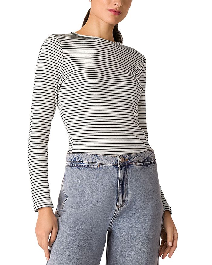 Полосатый топ Whistles, слоновая кость/кремовый
Полосатый топ Whistles, слоновая кость/кремовый