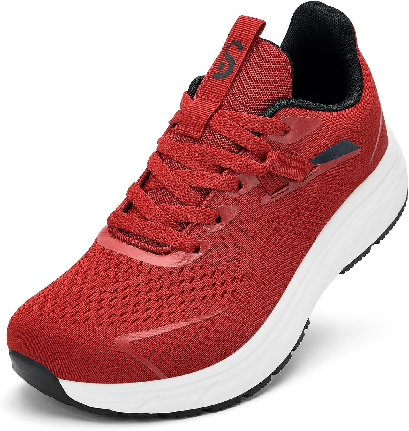 Кроссовки для ходьбы для мужчин с широкой передней частью стопы, обувь для бега широкого размера, для тренировок в спортзале и тенниса для широкой стопы Slow Man, красный
Кроссовки для ходьбы для мужчин с широкой передней частью стопы, обувь для бега широкого размера, для тренировок в спортзале и тенниса для широкой стопы Slow Man, красный