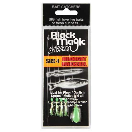 Оснастки Black Magic Sabiki, зеленый
Оснастки Black Magic Sabiki, зеленый