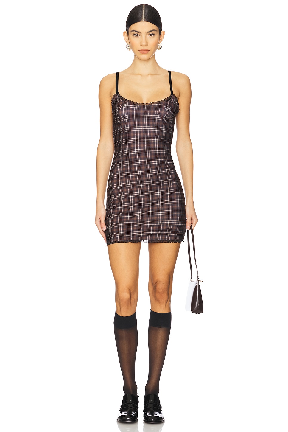 Платье мини бейли Bella Venice, цвет plaid 
Платье мини бейли Bella Venice, цвет plaid