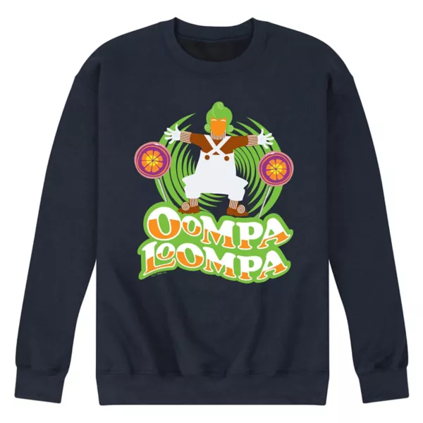 Мужская флисовая толстовка "Вилли Вонка и Уомпа Ломпа" Licensed Character, синий
Мужская флисовая толстовка "Вилли Вонка и Уомпа Ломпа" Licensed Character, синий