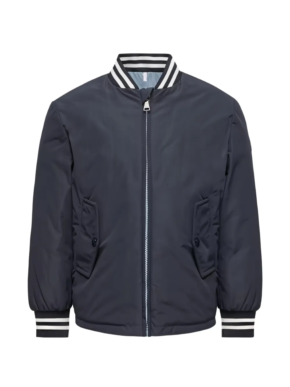 Бомбер Cemal в полоску Moncler Enfant, синий
Бомбер Cemal в полоску Moncler Enfant, синий