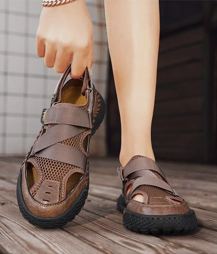 Мужские сандалии для ходьбы по воде без застежек, легкие, быстросохнущие, спортивные, повседневные, дышащие, пляжные DMGYCK, коричневый
Мужские сандалии для ходьбы по воде без застежек, легкие, быстросохнущие, спортивные, повседневные, дышащие, пляжные DMGYCK, коричневый