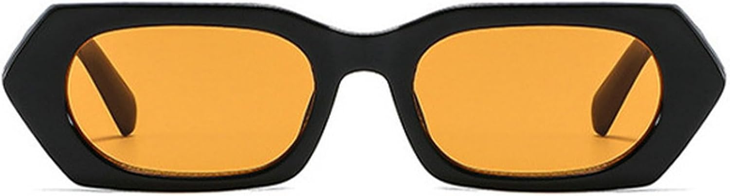 Солнцезащитные очки в винтажной оправе неправильной квадратной формы, маленькие, для женщин и мужчин, роскошные солнцезащитные очки с заклепками, популярные в стиле панк для активного отдыха mincl, Black Yellow
Солнцезащитные очки в винтажной оправе неправильной квадратной формы, маленькие, для женщин и мужчин, роскошные солнцезащитные очки с заклепками, популярные в стиле панк для активного отдыха mincl, Black Yellow