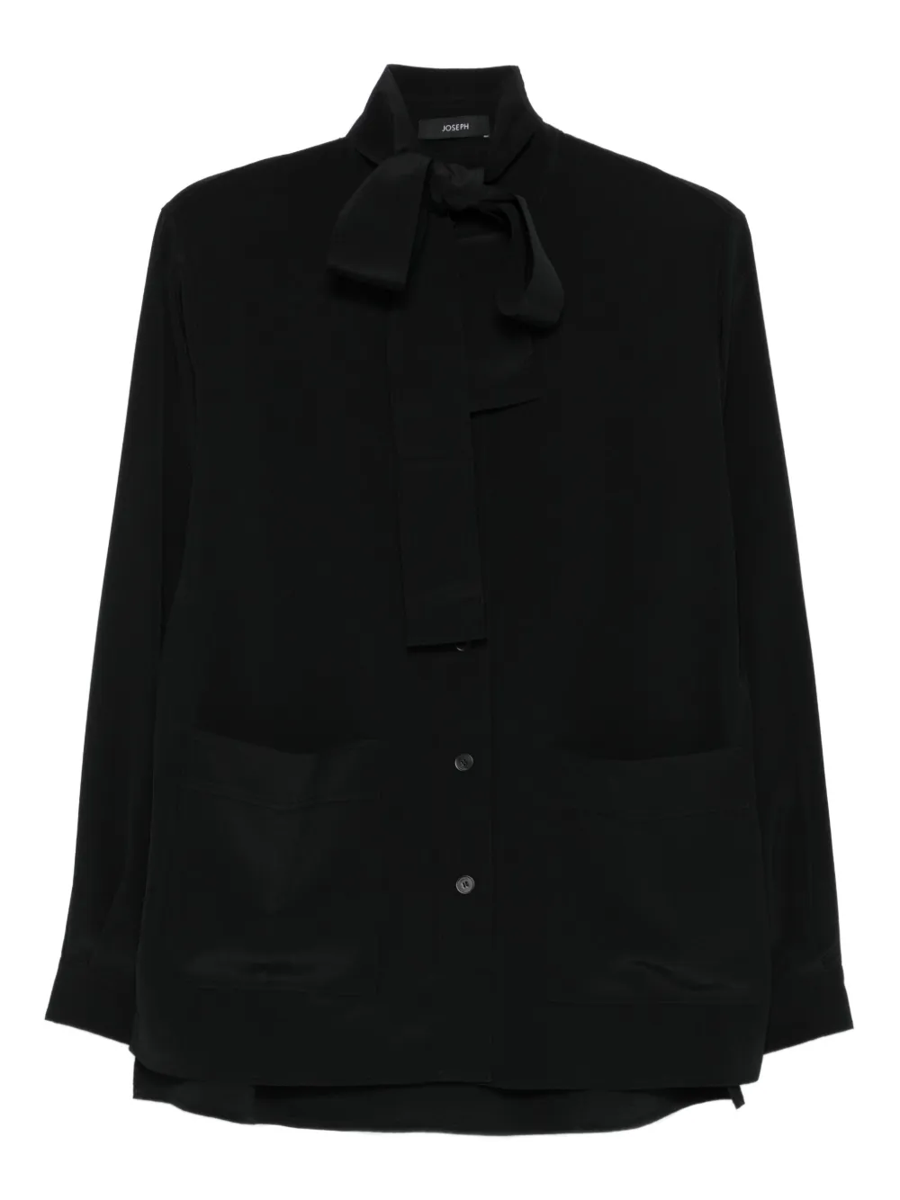 Топ Lamy с бантом на шее JOSEPH, черный
Топ Lamy с бантом на шее JOSEPH, черный