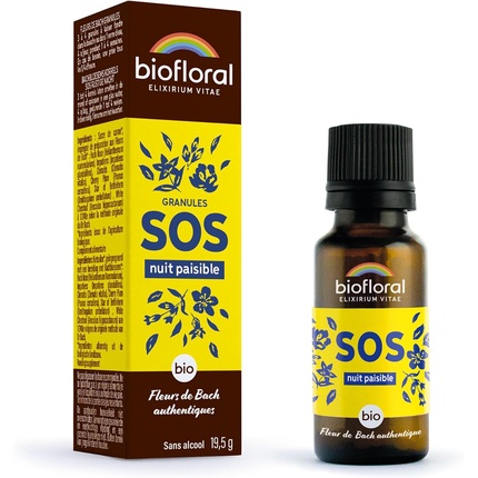 Biofloral Sos Peaceful Night Relief Органические гранулы 19,5 г Pranarôm
Biofloral Sos Peaceful Night Relief Органические гранулы 19,5 г Pranarôm