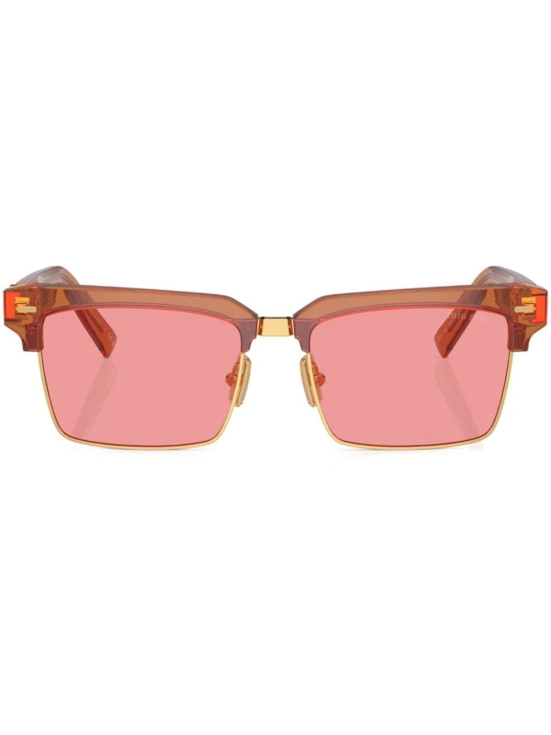 Miu Miu Eyewear солнцезащитные очки в квадратной оправе с логотипом, коричневый
Miu Miu Eyewear солнцезащитные очки в квадратной оправе с логотипом, коричневый