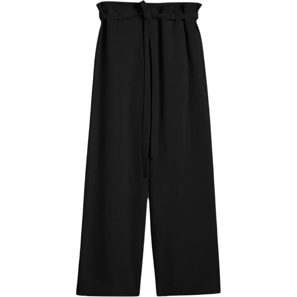 Брюки-палаццо с поясом TOTEME, черный
Брюки-палаццо с поясом TOTEME, черный