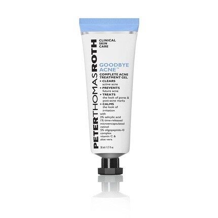 Гель для лечения акне Goodbye Acne Complete для очистки, предотвращения, лечения и успокоения прыщей после лечения следов прыщей, Peter Thomas Roth
Гель для лечения акне Goodbye Acne Complete для очистки, предотвращения, лечения и успокоения прыщей после лечения следов прыщей, Peter Thomas Roth