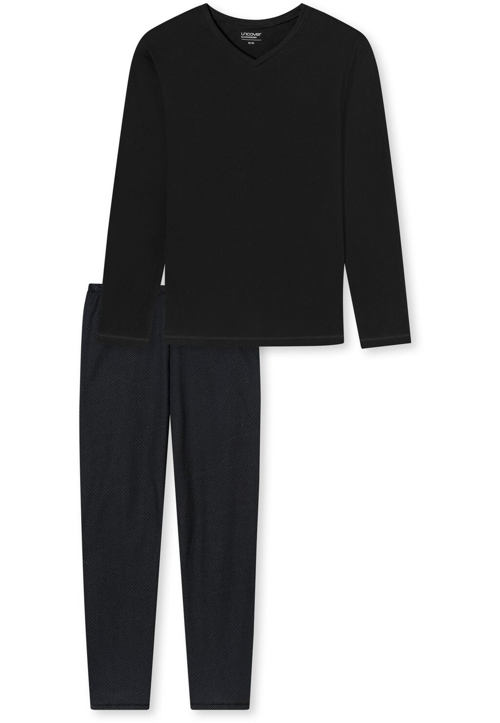 Пижамный комплект SET uncover by Schiesser, черный 
Пижамный комплект SET uncover by Schiesser, черный