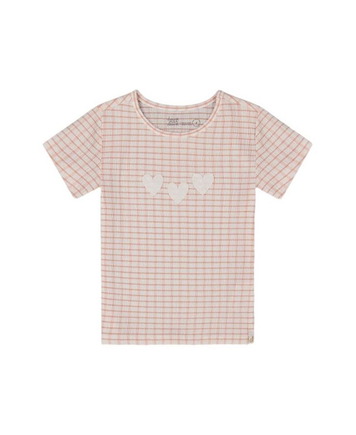 Девочки. Топ с аппликацией и эффектом "кринкл" - для старших детей Deux par Deux, розовый
Девочки. Топ с аппликацией и эффектом "кринкл" - для старших детей Deux par Deux, розовый