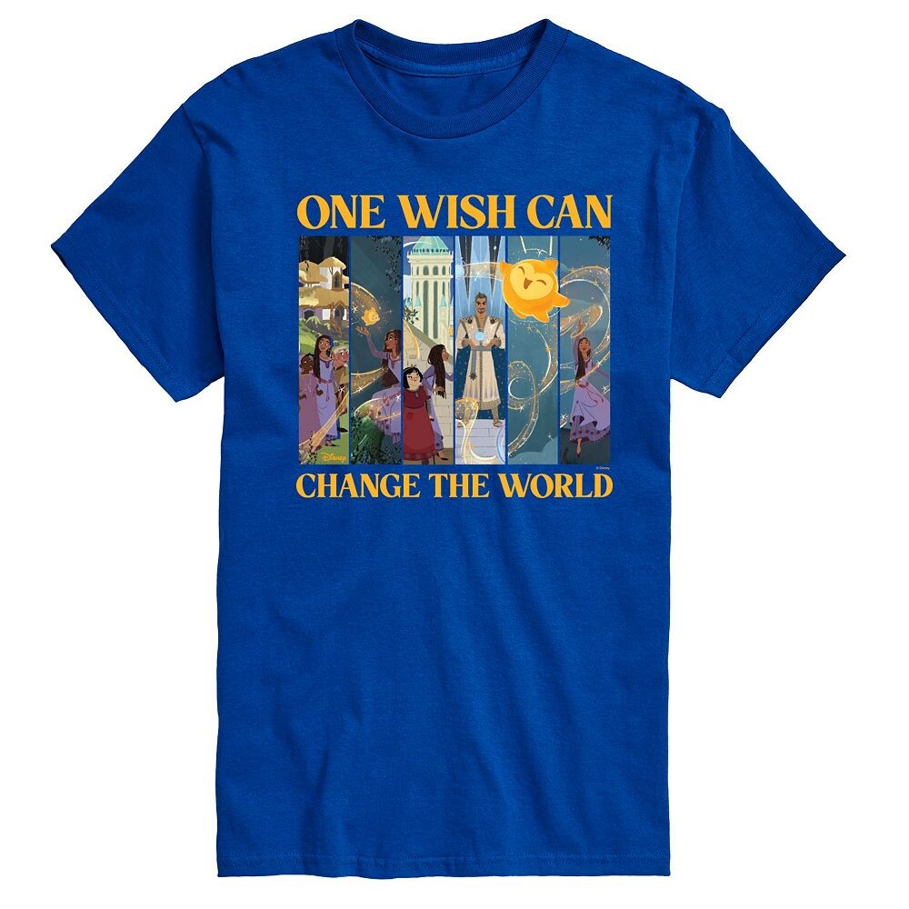 Мужская футболка с рисунком Disney's Wish One Wish, синий
Мужская футболка с рисунком Disney's Wish One Wish, синий