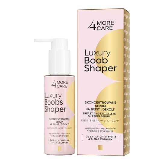 Концентрированная сыворотка для груди и декольте, 100 мл More4Care, Luxury Boob Shaper
Концентрированная сыворотка для груди и декольте, 100 мл More4Care, Luxury Boob Shaper