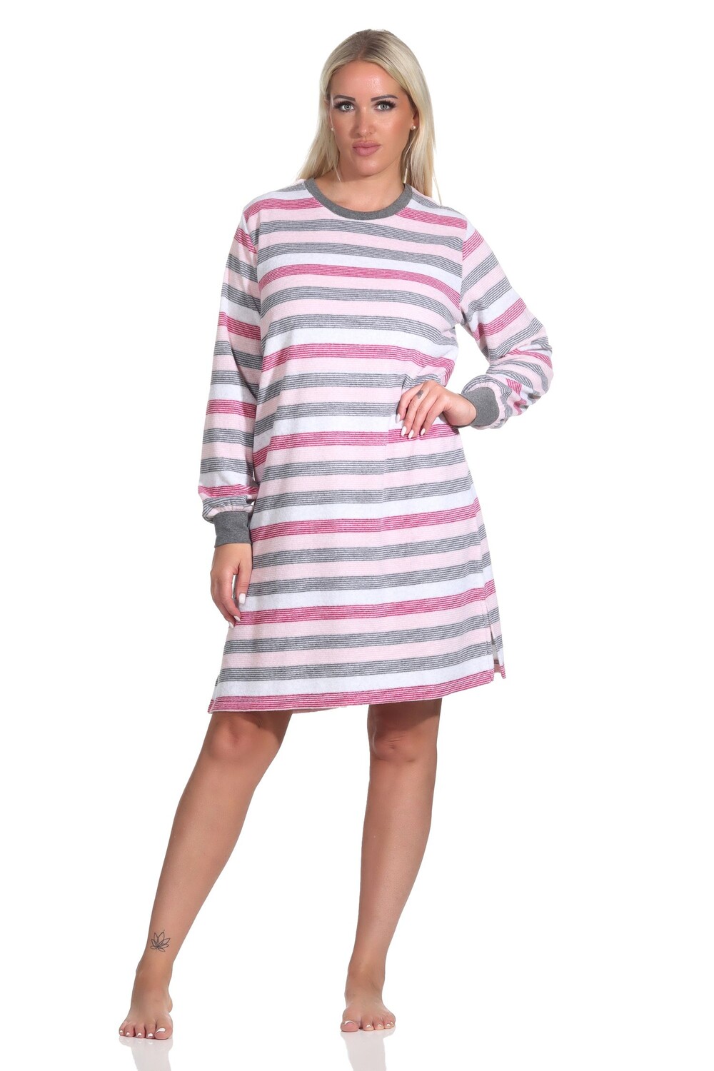 Ночная рубашка NORMANN Frottee, красный 
Ночная рубашка NORMANN Frottee, красный