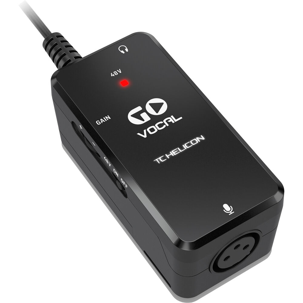 TC-Helicon Go Vocal Microphone Preamp for Mobile Devices GO
TC-Helicon Go Vocal Microphone Preamp for Mobile Devices GO