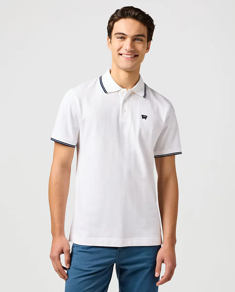 Мужская поло с коротким рукавом и классическим кроем Wrangler, белый
Мужская поло с коротким рукавом и классическим кроем Wrangler, белый