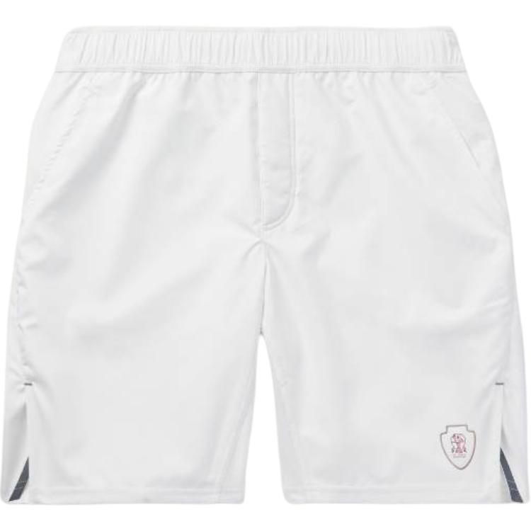 Шорты с эластичным поясом и панелями Brunello Cucinelli, белый
Шорты с эластичным поясом и панелями Brunello Cucinelli, белый