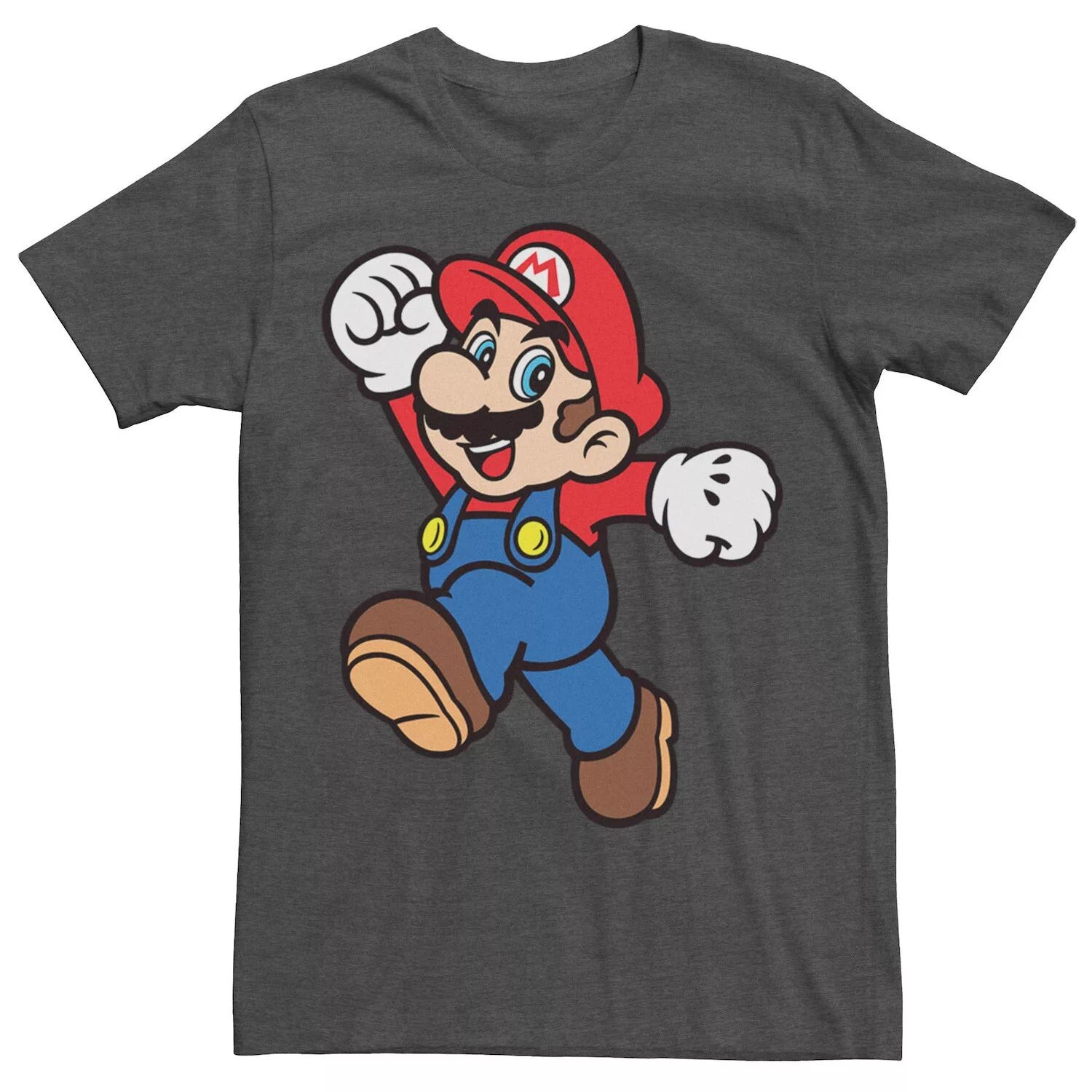 Мужская винтажная потертая футболка Nintendo Super Mario Jump Licensed Character
Мужская винтажная потертая футболка Nintendo Super Mario Jump Licensed Character