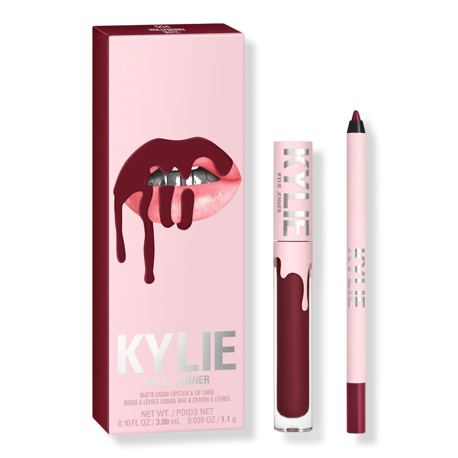 Набор матовых помад KYLIE COSMETICS, 504 Hollyberry (plum berry)
Набор матовых помад KYLIE COSMETICS, 504 Hollyberry (plum berry)
