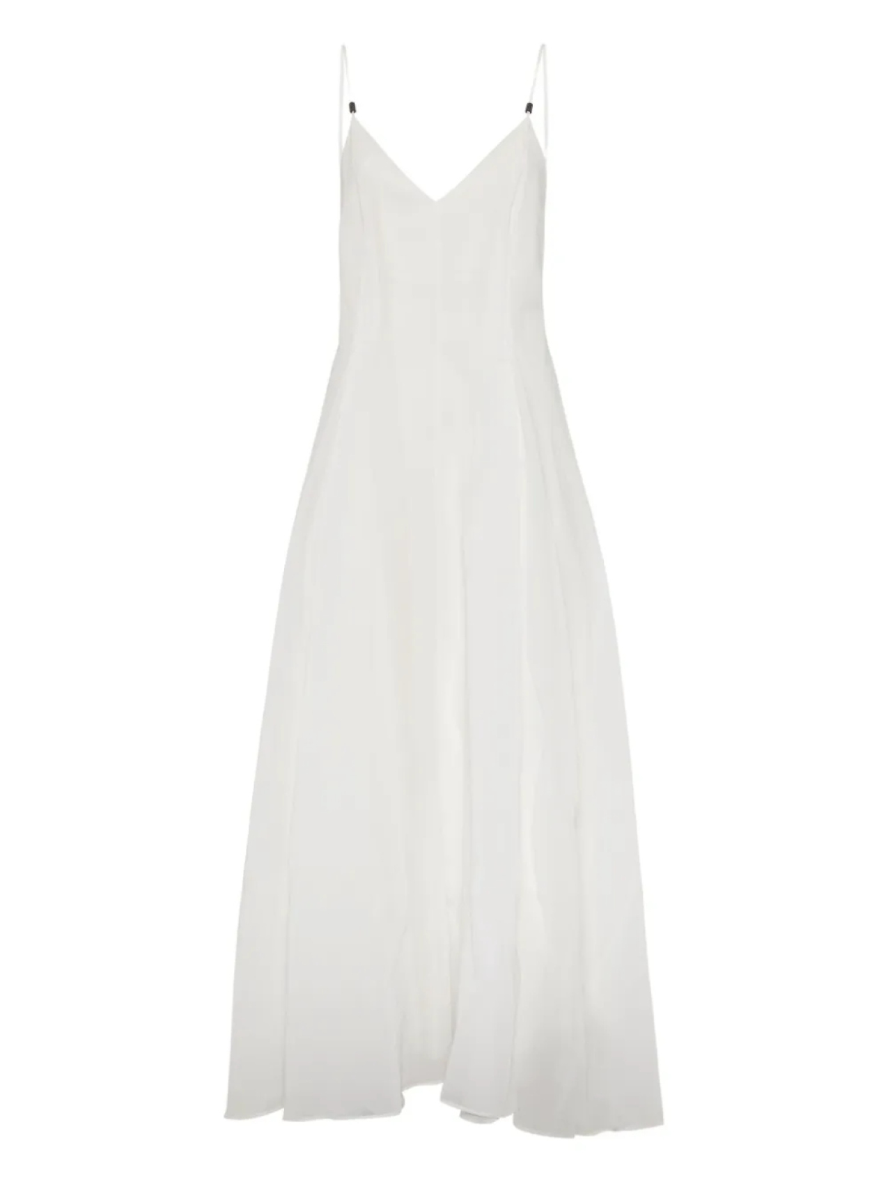 Brunello Cucinelli платье из органзы с декором Monili, белый
Brunello Cucinelli платье из органзы с декором Monili, белый