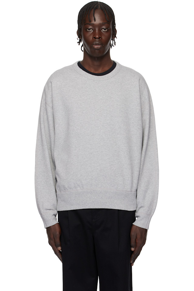 Средней плотности махровый свободный свитшот с круглым вырезом Reigning Champ, серый
Средней плотности махровый свободный свитшот с круглым вырезом Reigning Champ, серый