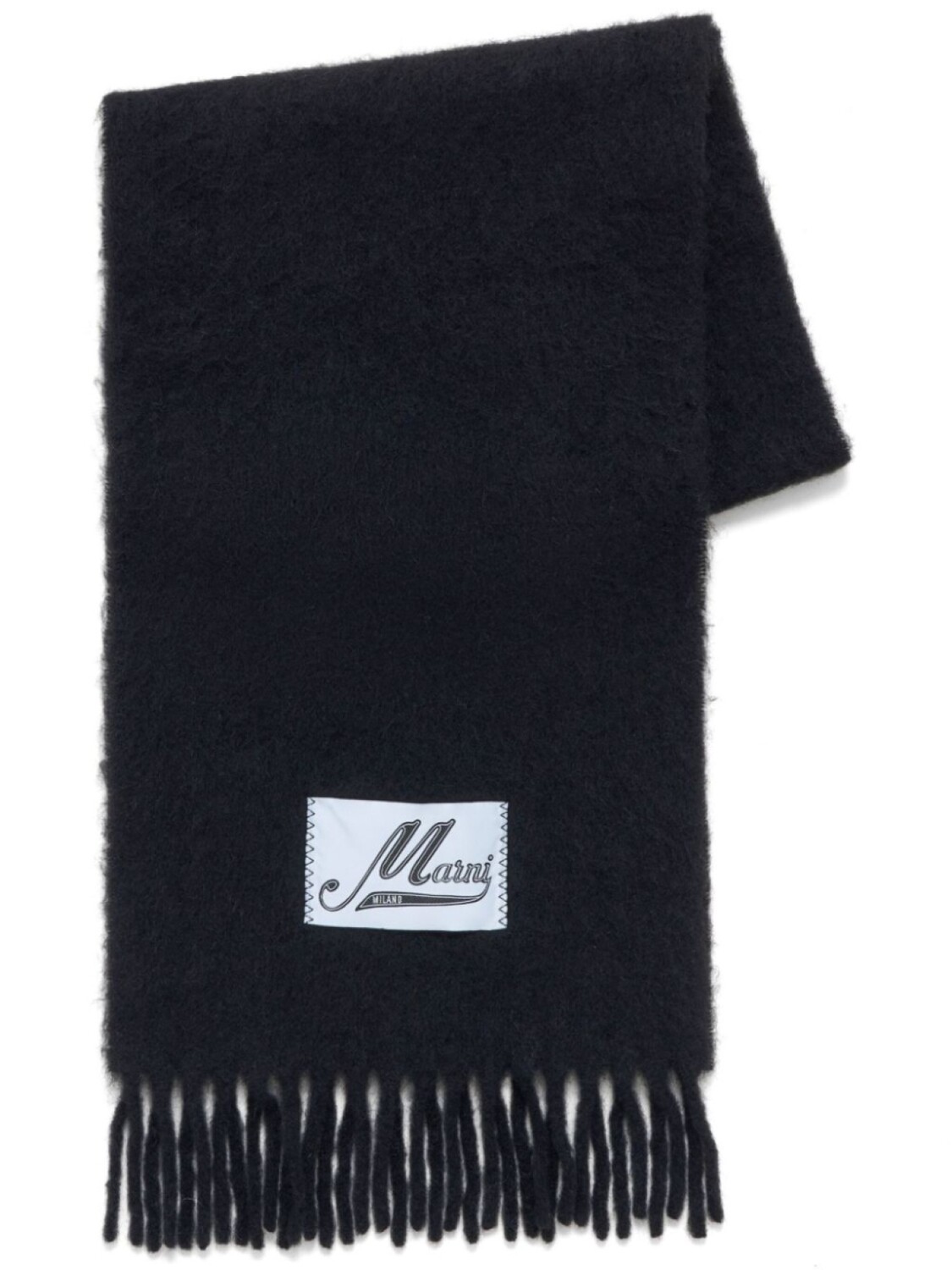 Marni шарф с логотипом, черный
Marni шарф с логотипом, черный