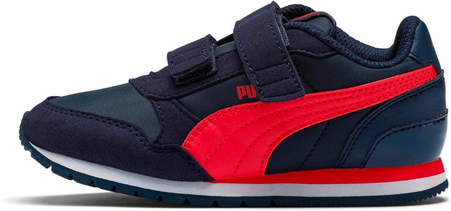 Кроссовки Puma St Runner унисекс-детские на липучке, красный
Кроссовки Puma St Runner унисекс-детские на липучке, красный