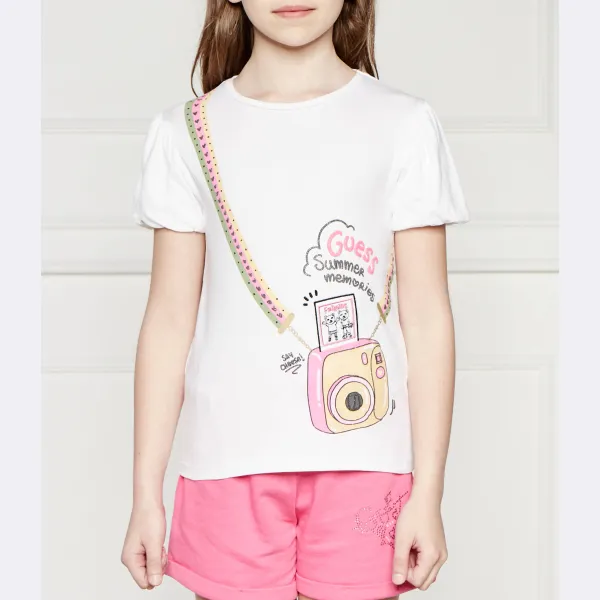 Футболка стандартного кроя Guess, белый
Футболка стандартного кроя Guess, белый