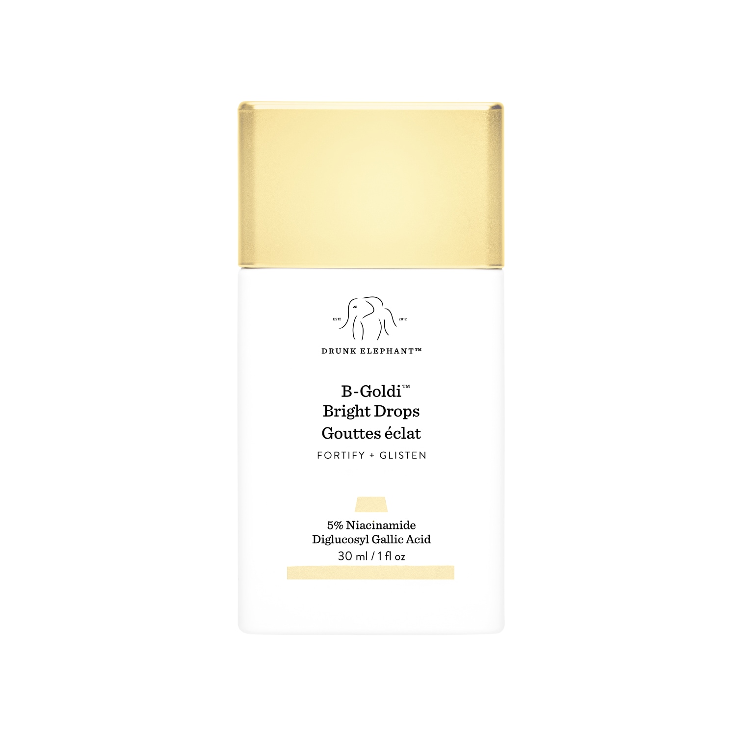 Сыворотка для лица b-goldi bright drops Drunk Elephant, объем 30 мл
Сыворотка для лица b-goldi bright drops Drunk Elephant, объем 30 мл