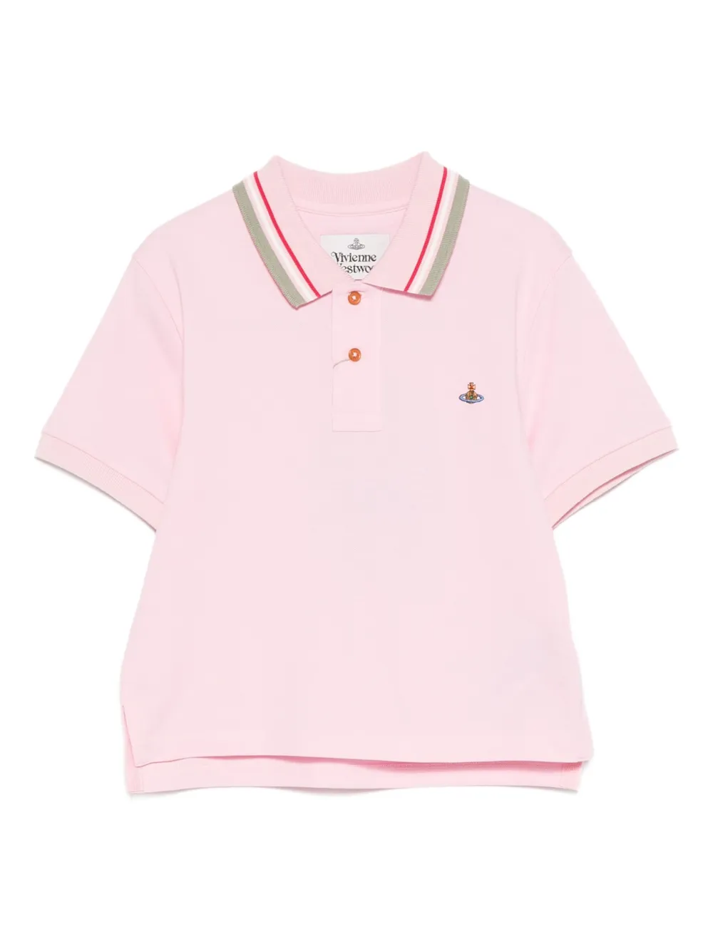 Хлопковая рубашка-поло Vivienne Westwood, розовый
Хлопковая рубашка-поло Vivienne Westwood, розовый