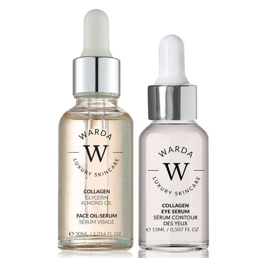 SKIN LIFTER BOOST COLLAGEN EYE SERUM 15m + COLLAGENSKIN LIFTER BOOST OIL SERUM 30ml Warda
SKIN LIFTER BOOST COLLAGEN EYE SERUM 15m + COLLAGENSKIN LIFTER BOOST OIL SERUM 30ml Warda