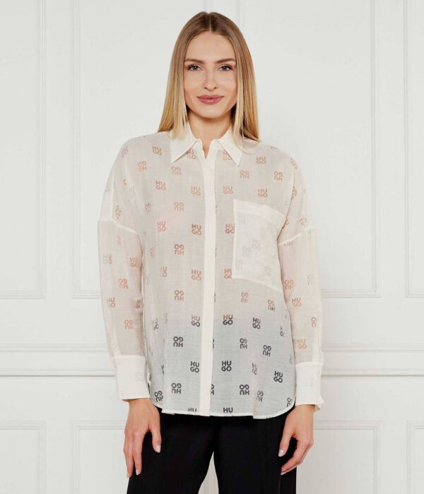 Рубашка Essence Oversize fit Hugo, экрю
Рубашка Essence Oversize fit Hugo, экрю