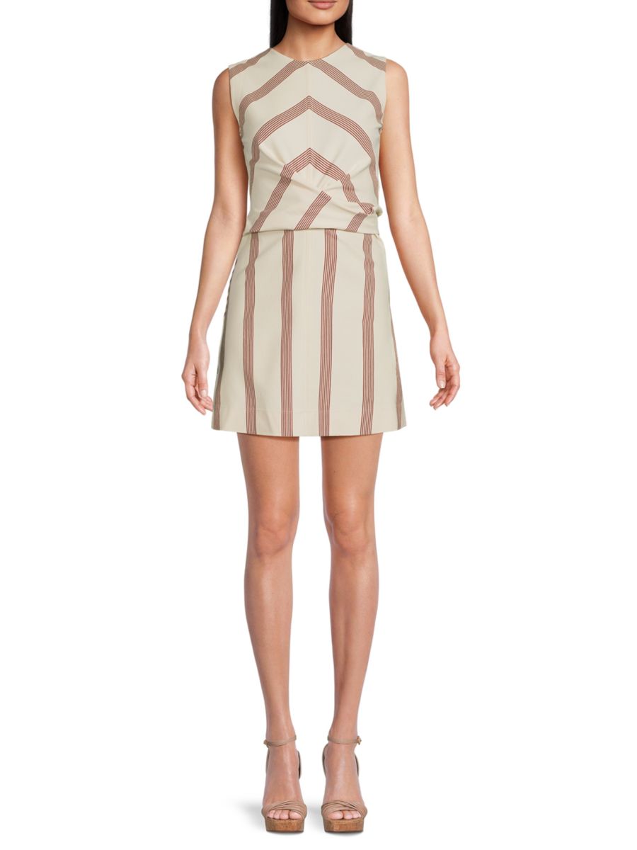 Мини-платье в полоску Theo Tanya Taylor, цвет Cream Cranberry
Мини-платье в полоску Theo Tanya Taylor, цвет Cream Cranberry