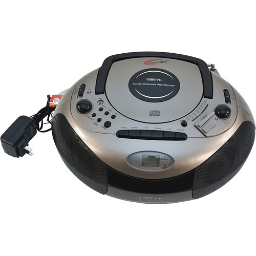 Califone Spirit SD Multimedia Player/Recorder Boombox 1886-HL
Califone Spirit SD Multimedia Player/Recorder Boombox 1886-HL