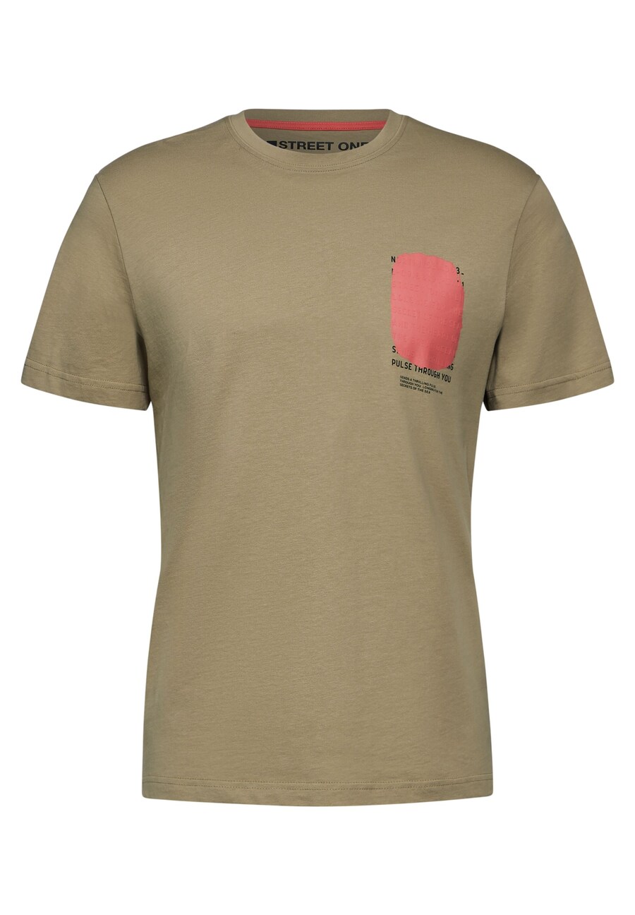 Классическая футболка Street One MEN Shirt, оливковый
Классическая футболка Street One MEN Shirt, оливковый