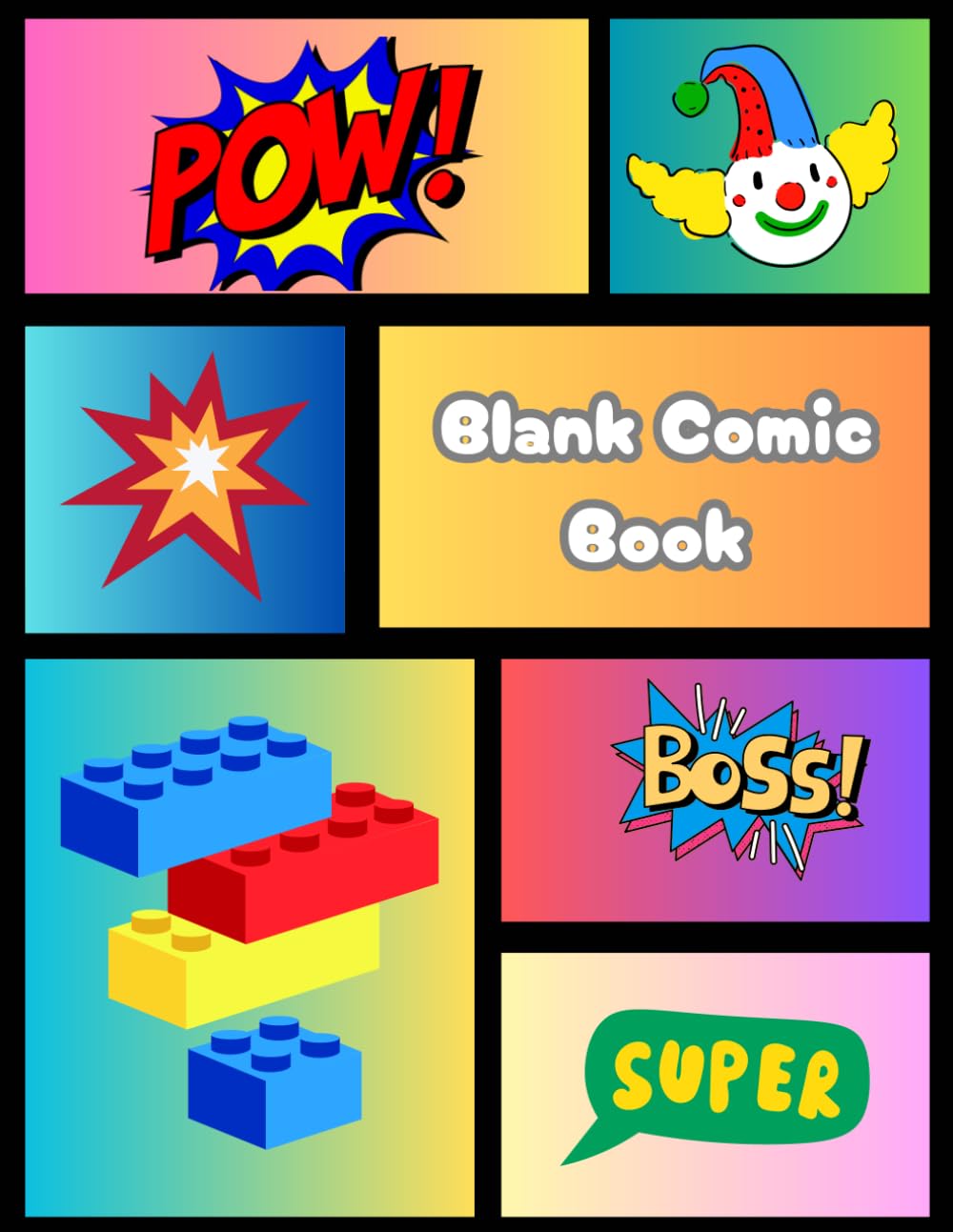 Blank Comic Book: Create your own comic book (Independently published)
Blank Comic Book: Create your own comic book (Independently published)
