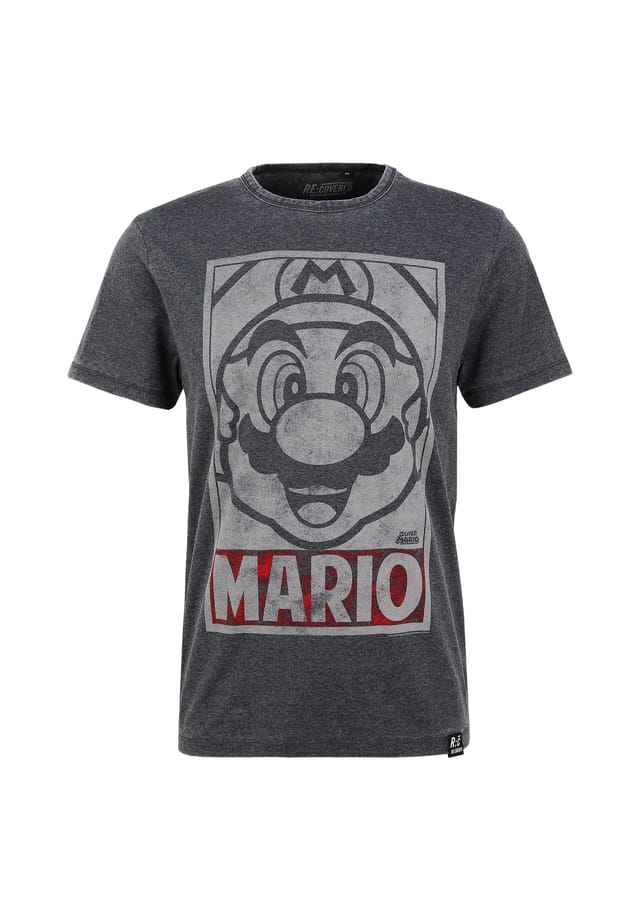 Футболка super mario vintage тональная с модным принтом логотипа в винтажном стиле Re:Covered, серый
Футболка super mario vintage тональная с модным принтом логотипа в винтажном стиле Re:Covered, серый