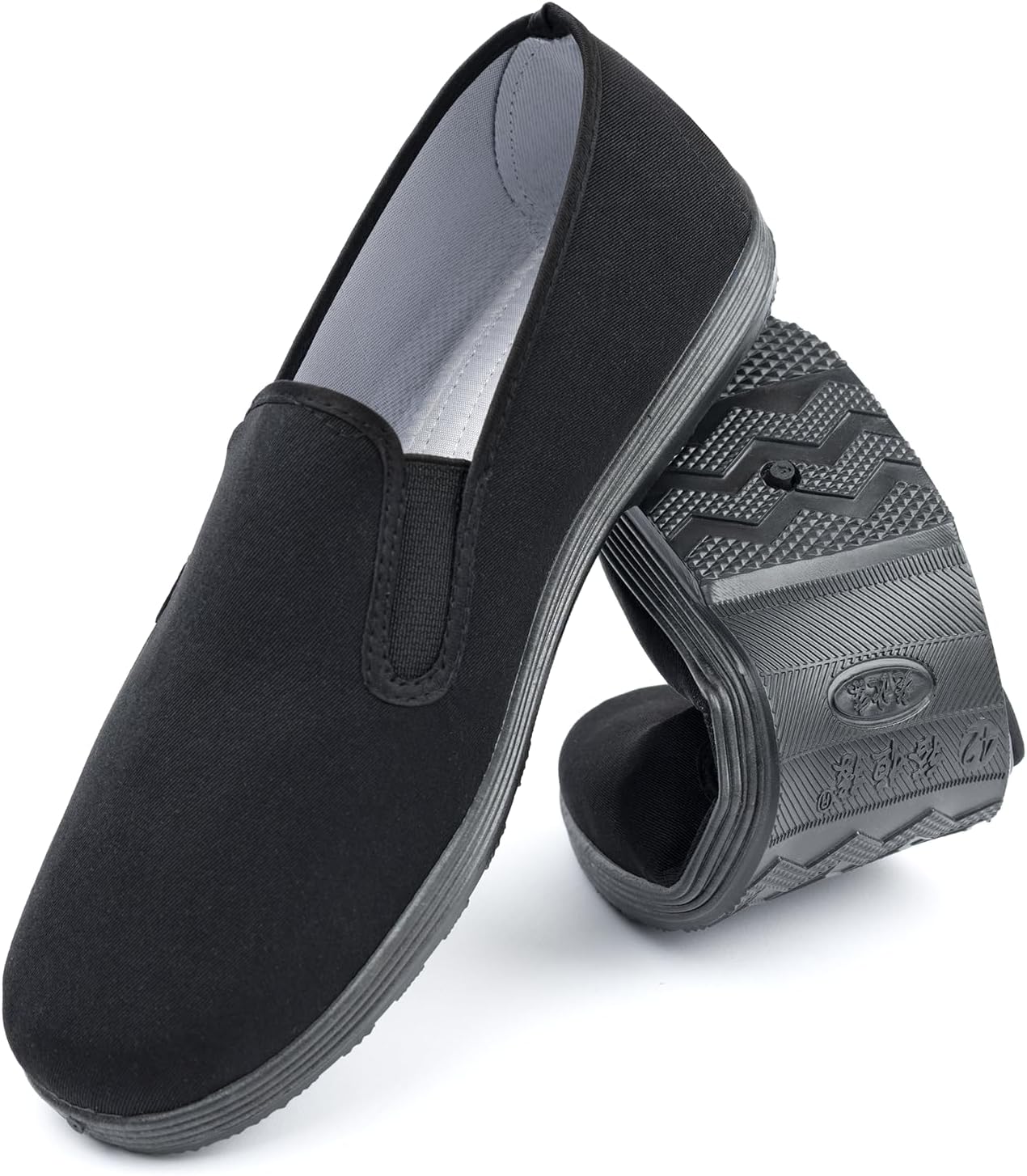 Тапочки в китайском стиле для кунг-фу и тайцзи, старые пекинские боевые туфли, парусиновая обувь с резиновой подошвой, унисекс, полностью черные Muqgaop
Тапочки в китайском стиле для кунг-фу и тайцзи, старые пекинские боевые туфли, парусиновая обувь с резиновой подошвой, унисекс, полностью черные Muqgaop