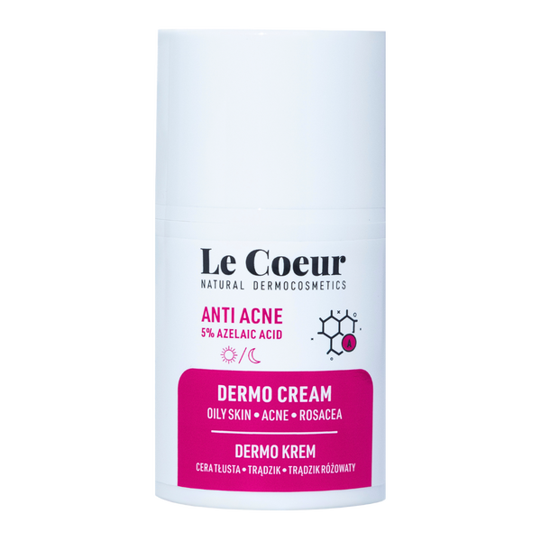 Крем для лица, 50 мл Le Coeur Anti acne
Крем для лица, 50 мл Le Coeur Anti acne