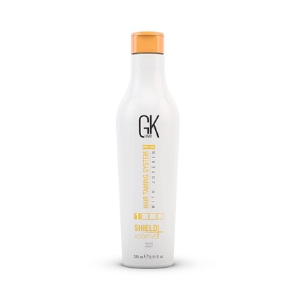 GK HAIR Global Keratin Shield Additive+ Лечение волос Восстановление повреждений и создание связей Средство для цвета и защиты от УФ/УФА 8,11 жидких унций 240 мл
GK HAIR Global Keratin Shield Additive+ Лечение волос Восстановление повреждений и создание связей Средство для цвета и защиты от УФ/УФА 8,11 жидких унций 240 мл