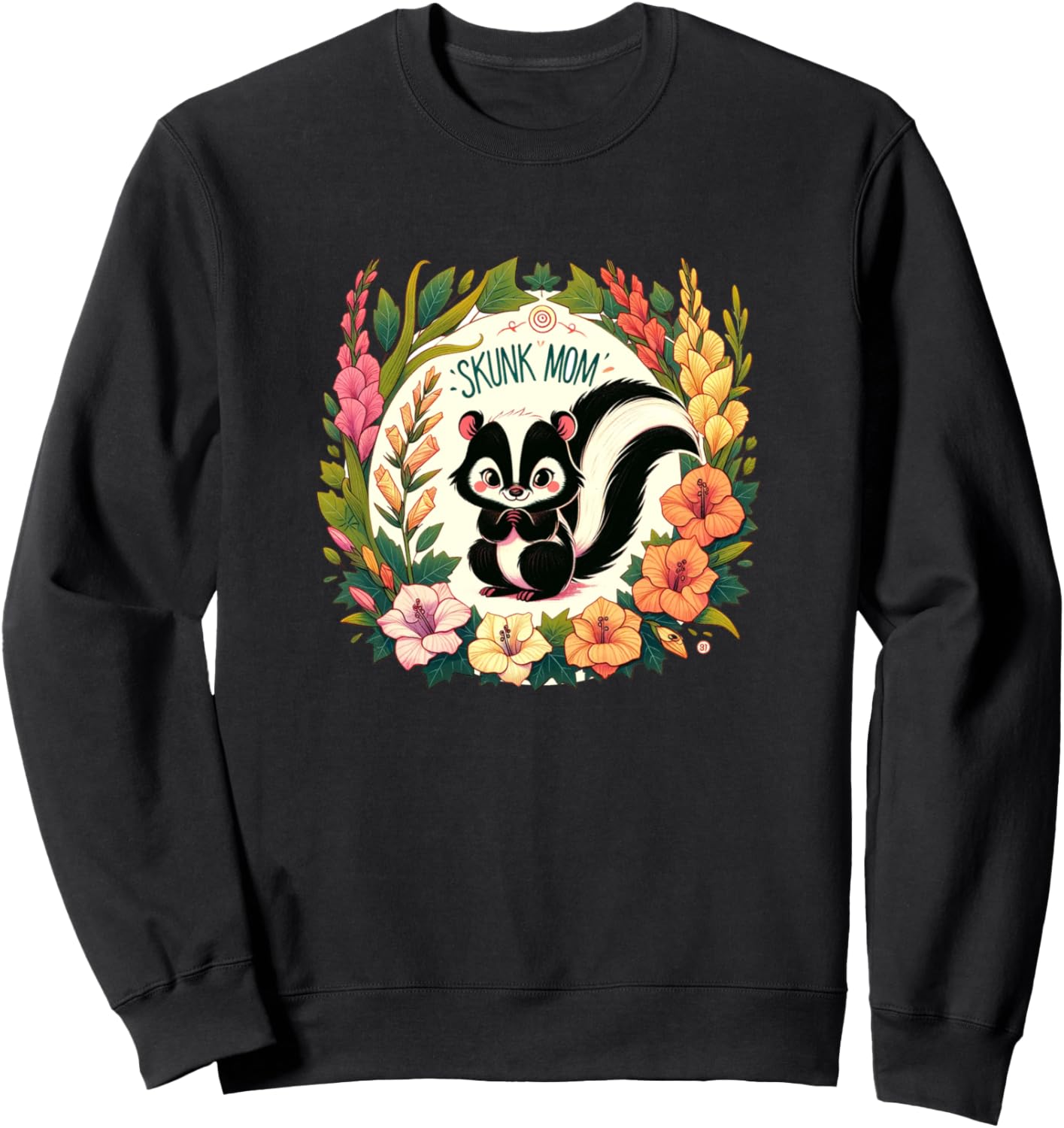 Иллюстрация «Мама-скунс», толстовка для любителей скунсов Retro Skunks Snugg, черный
Иллюстрация «Мама-скунс», толстовка для любителей скунсов Retro Skunks Snugg, черный