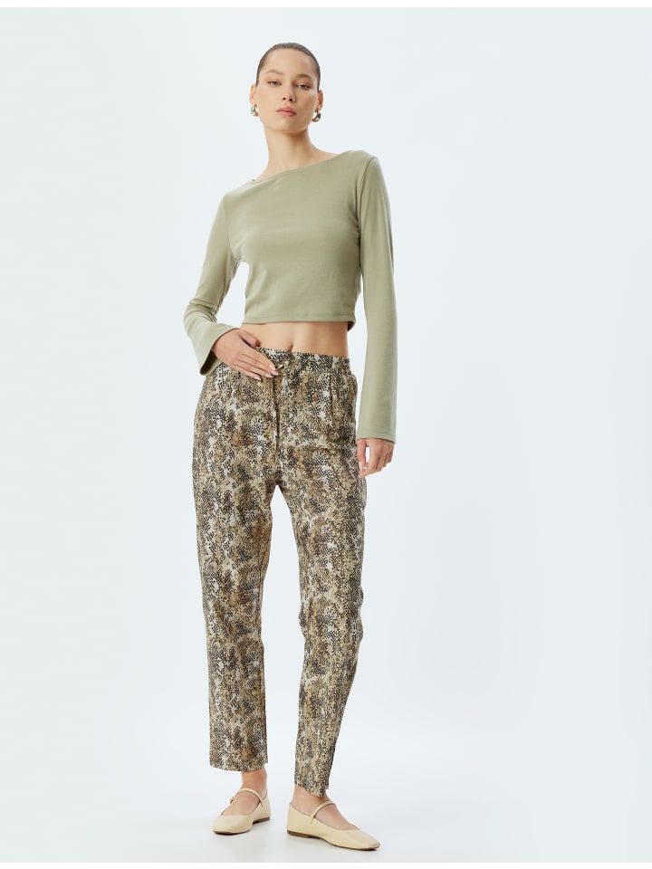 KOTON Брюки зеленого цвета
KOTON Брюки зеленого цвета