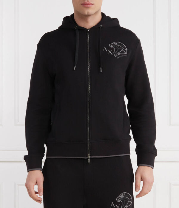 Толстовка Armani Exchange на молнии, черный
Толстовка Armani Exchange на молнии, черный