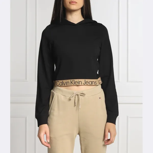 Укороченная толстовка Calvin Klein, черный
Укороченная толстовка Calvin Klein, черный
