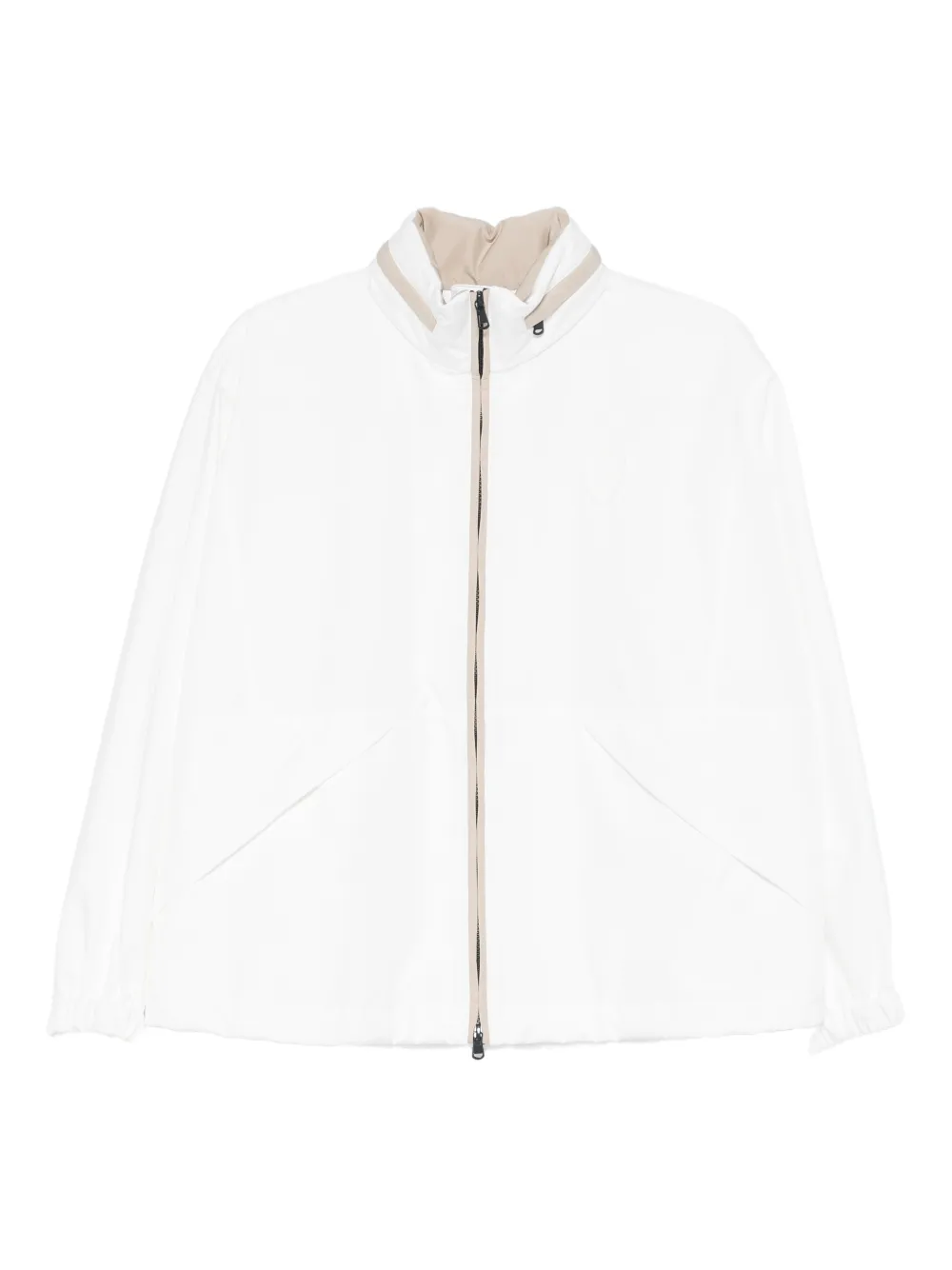 Куртка на молнии с воротником Brunello Cucinelli, белый
Куртка на молнии с воротником Brunello Cucinelli, белый