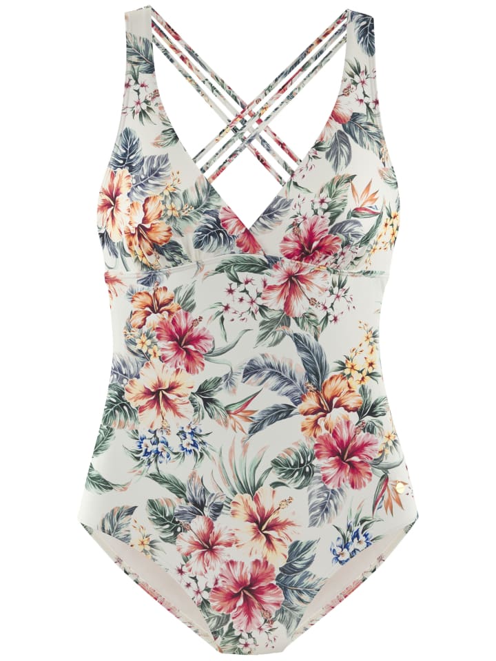 Купальник LASCANA, цвет creme bedruckt
Купальник LASCANA, цвет creme bedruckt