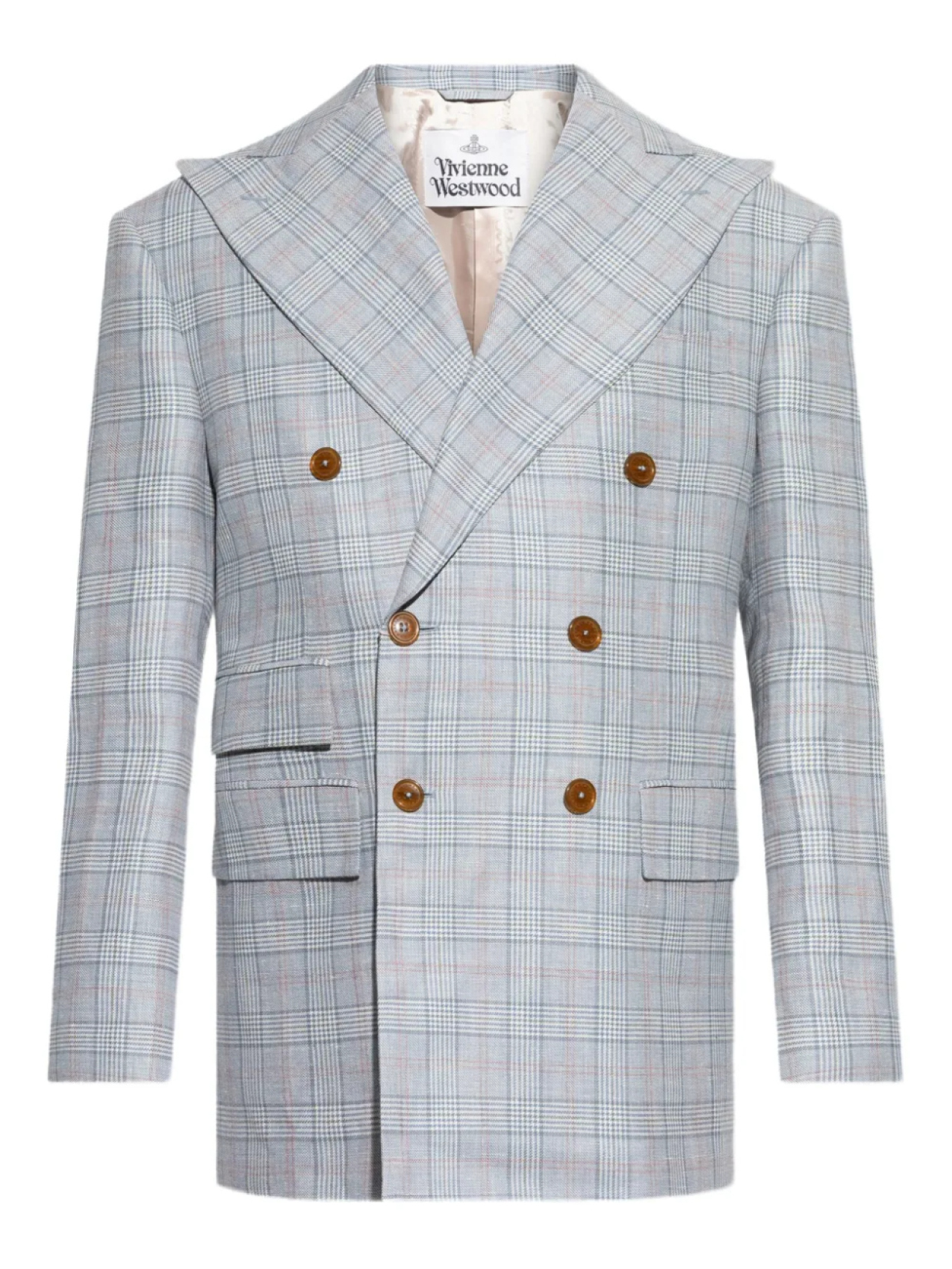 Двубортный клетчатый блейзер Niesen Vivienne Westwood, синий
Двубортный клетчатый блейзер Niesen Vivienne Westwood, синий