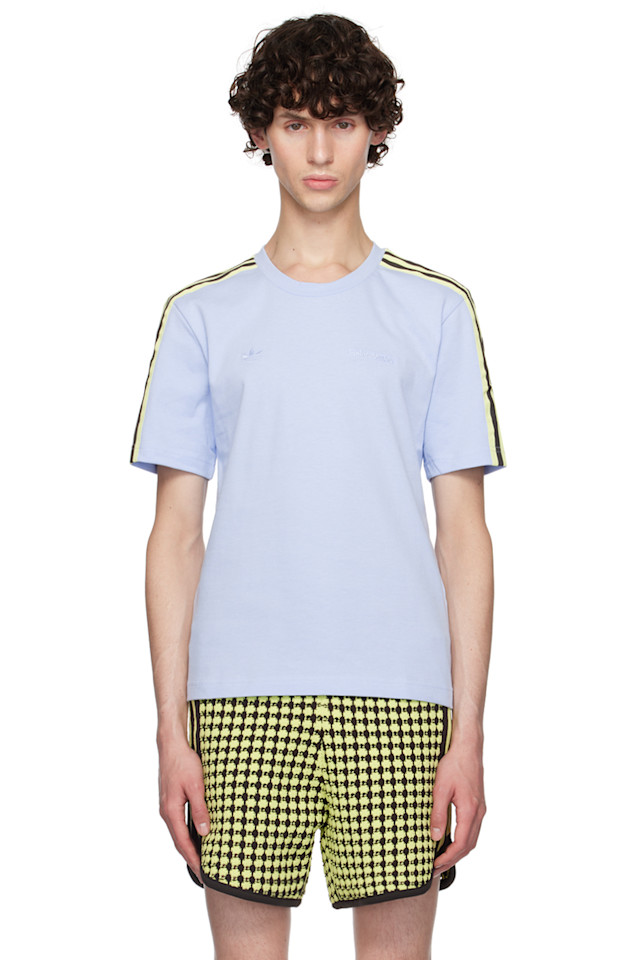 Футболка Adidas Originals с втачным рукавом Wales Bonner, синий
Футболка Adidas Originals с втачным рукавом Wales Bonner, синий